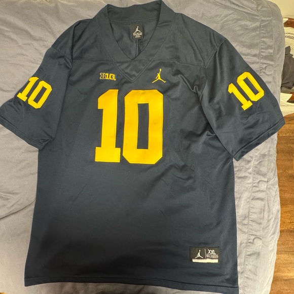 Jordan Michigan Tom Brady Jersey - XXL - Picture 2 of 7